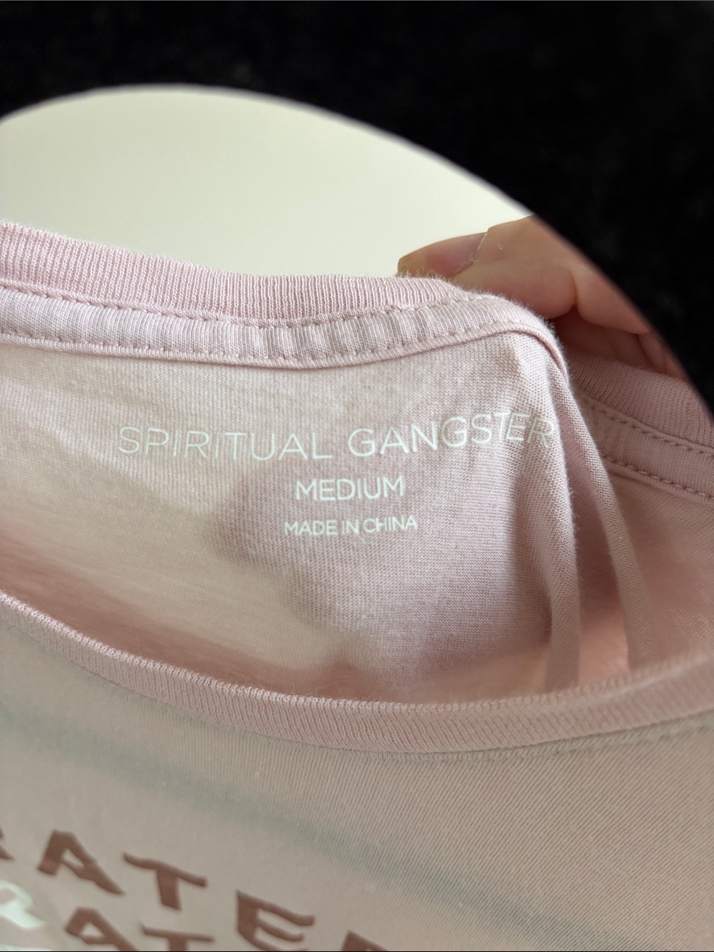 Evereve Spiritual Gangster Thankful Tank Pink Size M View 4